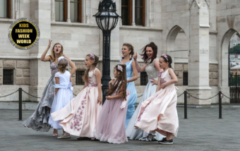 Моду в Будапеште показали дети
